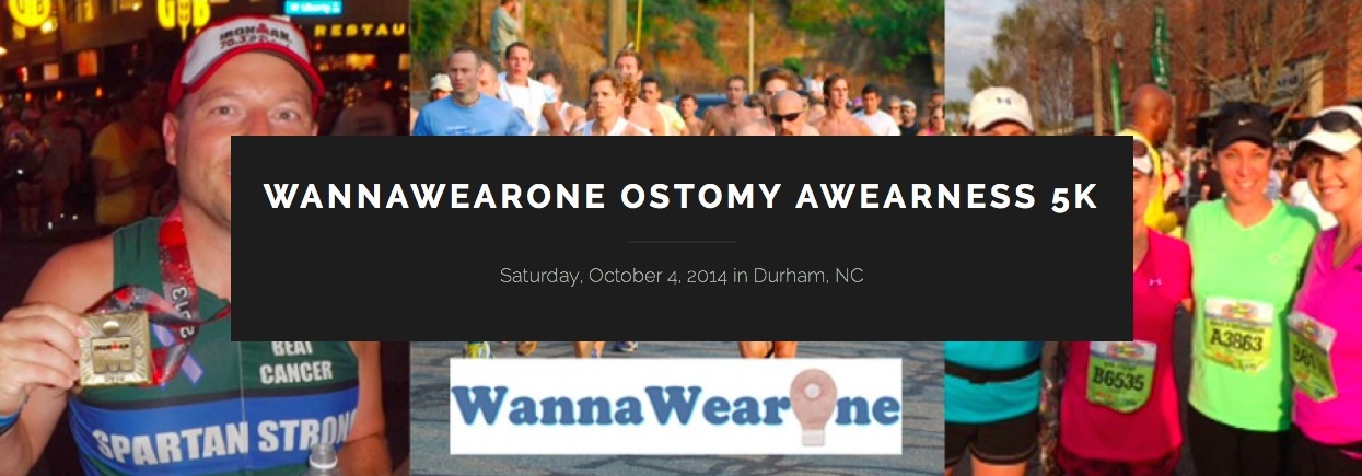 Wannawearone ostomy 5k race awareness stephanie hughes stolen colon crohn's disease ulcerative colitis inflammatory bowel disease ibd blog race run