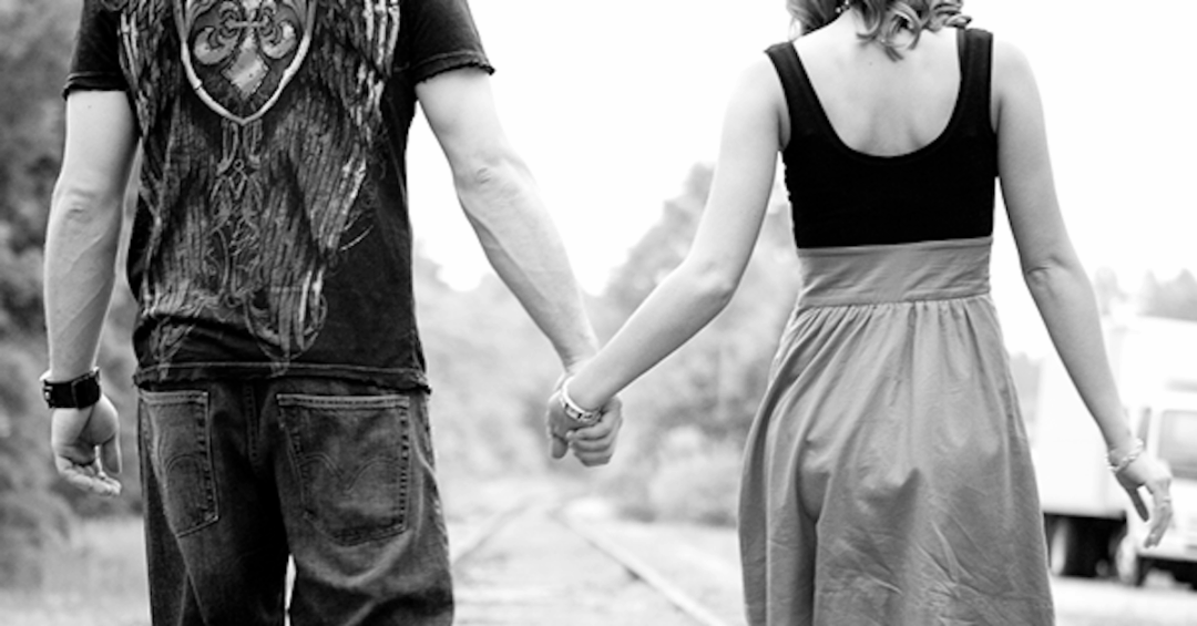 couple holding hands Stephanie Hughes family The Stolen Colon ostomy bag blog breaking down the ostomy barrier