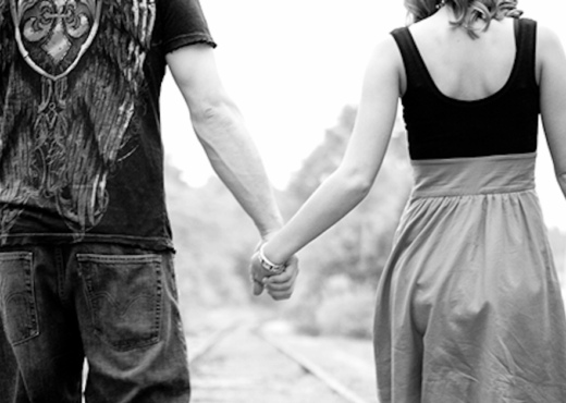 couple holding hands Stephanie Hughes family The Stolen Colon ostomy bag blog breaking down the ostomy barrier