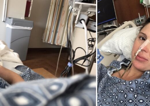 Stephanie Hughes family The Stolen Colon ostomy bag blog breaking down the ostomy barrier IBD hospital
