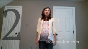 stolen colon ileostomy ostomy fashion dress clothing pregnant Stephanie Hughes family The Stolen Colon ostomy bag blog breaking down the ostomy barrier pregnancy fashion